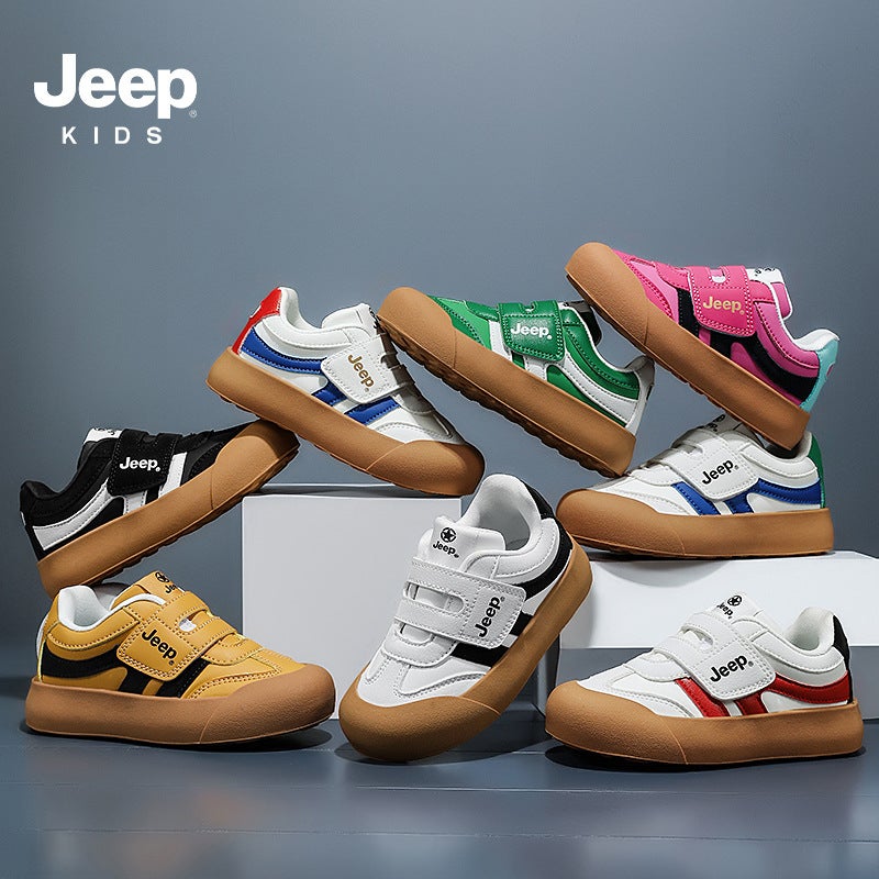 Jeep Children'S Shoes 2025 Spring New Boys' Board Shoes Soft Sole Lightweight Casual Shoes Girls' Waterproof Low-Top Shoes - Image 5