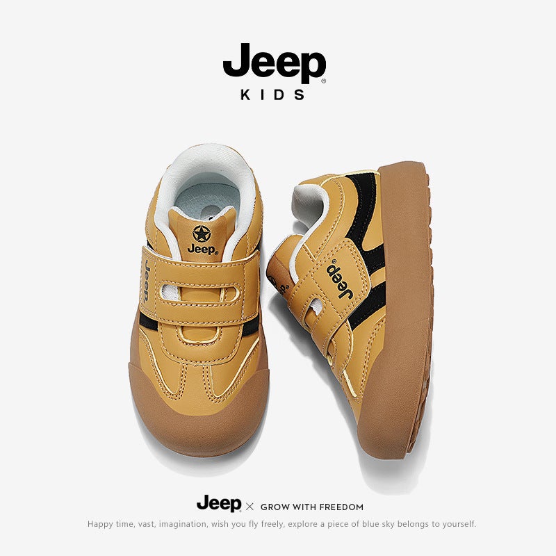 Jeep Children'S Shoes 2025 Spring New Boys' Board Shoes Soft Sole Lightweight Casual Shoes Girls' Waterproof Low-Top Shoes - Image 3