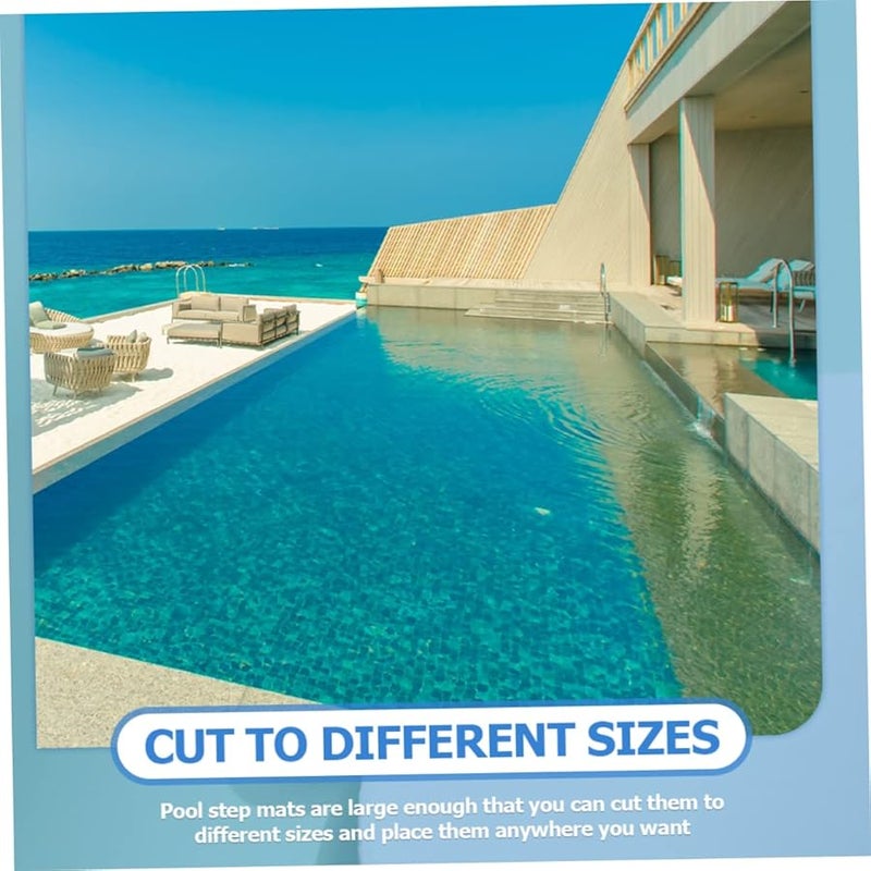 Non Slip Swimming Pool Ladder Mat for Above Ground Pools Safety Step Pad - Image 3