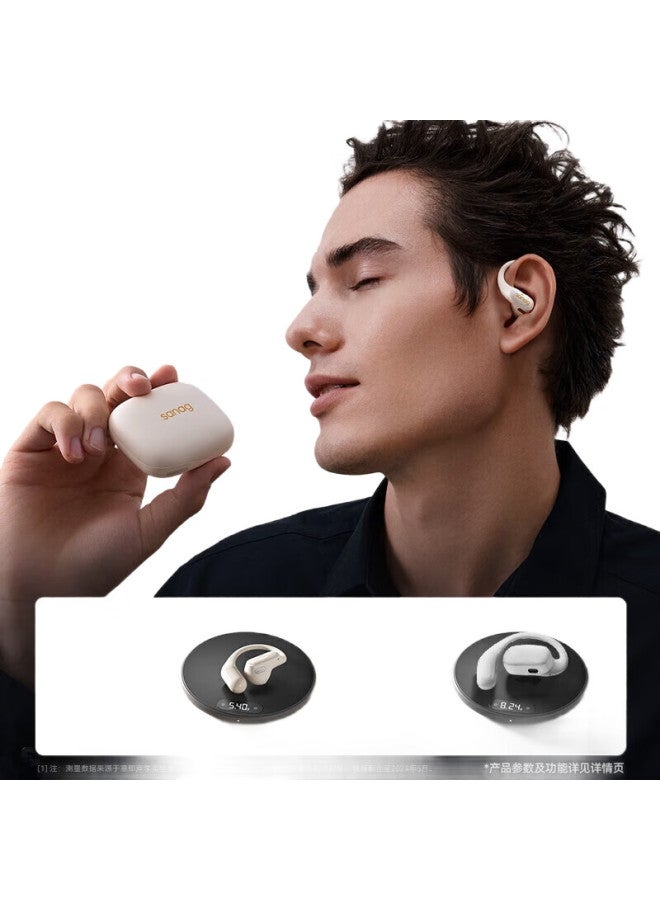 Sanag Saina G6s Bone Conduction Open-ear Bluetooth Headphones For Sports, Running, Gaming, Wireless Calling, Noise Reduction, Waterproof, Long Battery Life, Compatible With Xiaomi, Apple, Huawei - Image 3