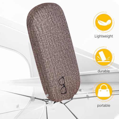 RayLove 3-Pack Hard Shell Eyeglasses Case Large Reading Glasses Hard Case - Image 4