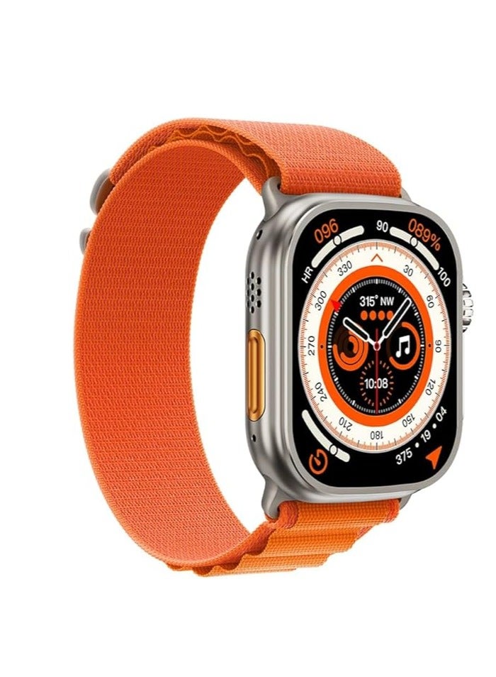 majentik Magic 3 Ultra Smart Watch - 2.3 inches - Orange - Image 2