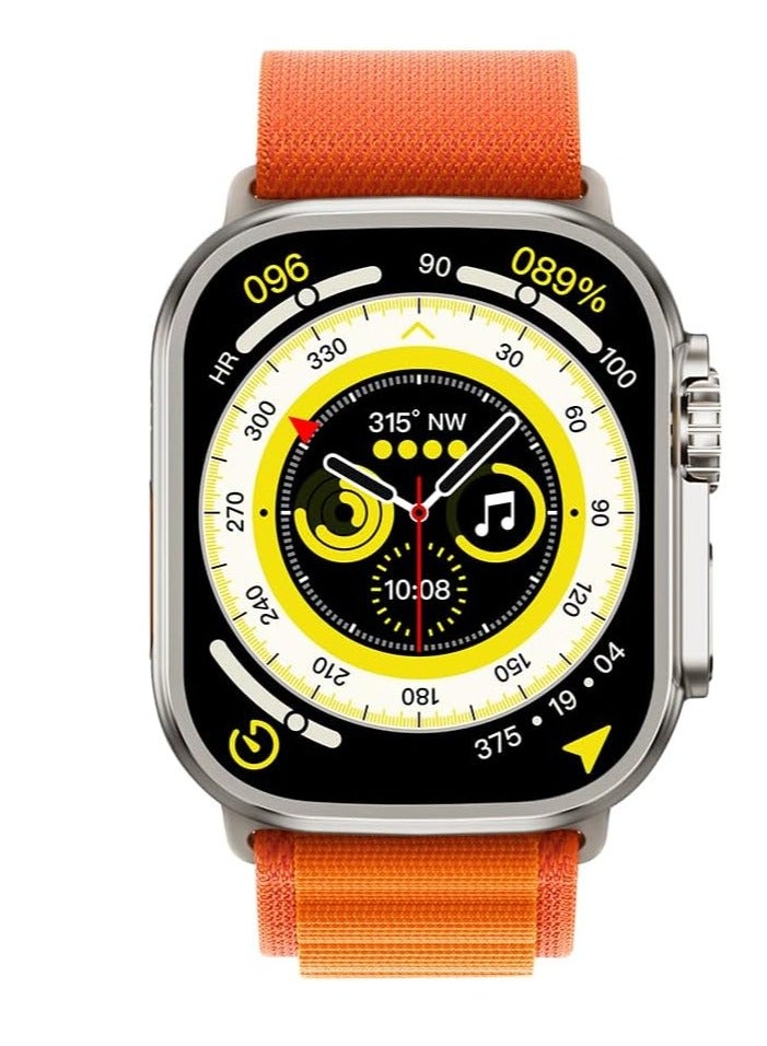 majentik Magic 3 Ultra Smart Watch - 2.3 inches - Orange - Image 1
