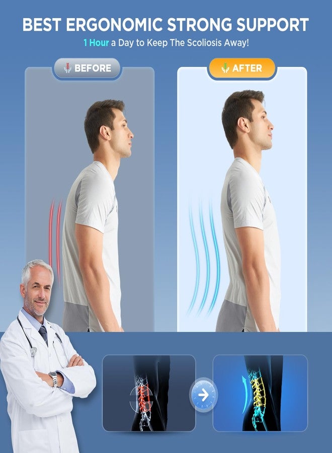 CAMRIER Back Brace for Lower Back Pain Relief with 3D Lumbar Pad, 6X Back Support Belt With Alternative Strips for Men/Women, Soft Breathable Mesh Fabric Lumbar Support for Herniated Disc, Sciatica - Image 2