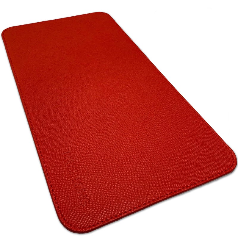 Purse Bling Neverfull MM Base Shaper Bag Shaper for LV Never full Bags and other LV Totes Vegan Leather Red MM - Image 2
