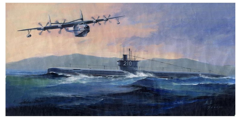 Hobby Boss Plan Type 33 Submarine and SH5 Boat Model Building Kit - Image 2