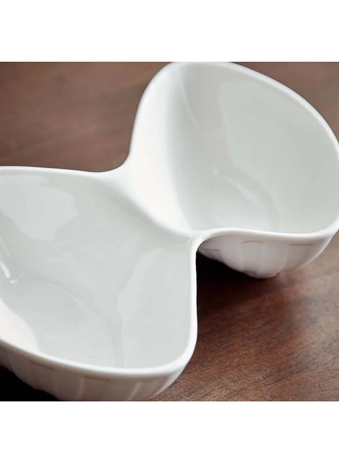 Home Box Supreme 2-Partition Bowl 22 x 5.2 x 15.2 cm
