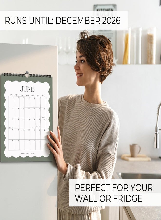 ZICOTO Aesthetic 2025-2026 Wall Calendar - Runs from May 2025 Until December 2026 - The Perfect Modern Calendar Planner for Easy Organizing - Image 2