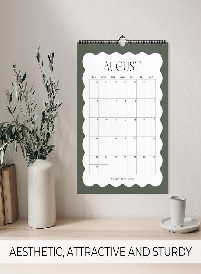 ZICOTO Aesthetic 2025-2026 Wall Calendar - Runs from May 2025 Until December 2026 - The Perfect Modern Calendar Planner for Easy Organizing - Image 4