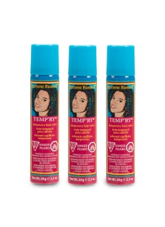 Jerome Russell Tempry Sprayon Brown Hair Color 22oz x 3 pack