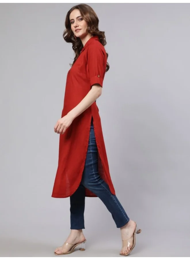 أيه كيه إس كُرتا باثاني مستقيمة حمراء