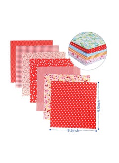 SYOSI 42 Pieces Quilting Fabric Squares Sheets Cotton Fabric Bundle Squares Patchwork 9.5 x 9.5 Inch Pre-Cut Quilt Squares for DIY Crafts Sewing Quilting  - Image 2