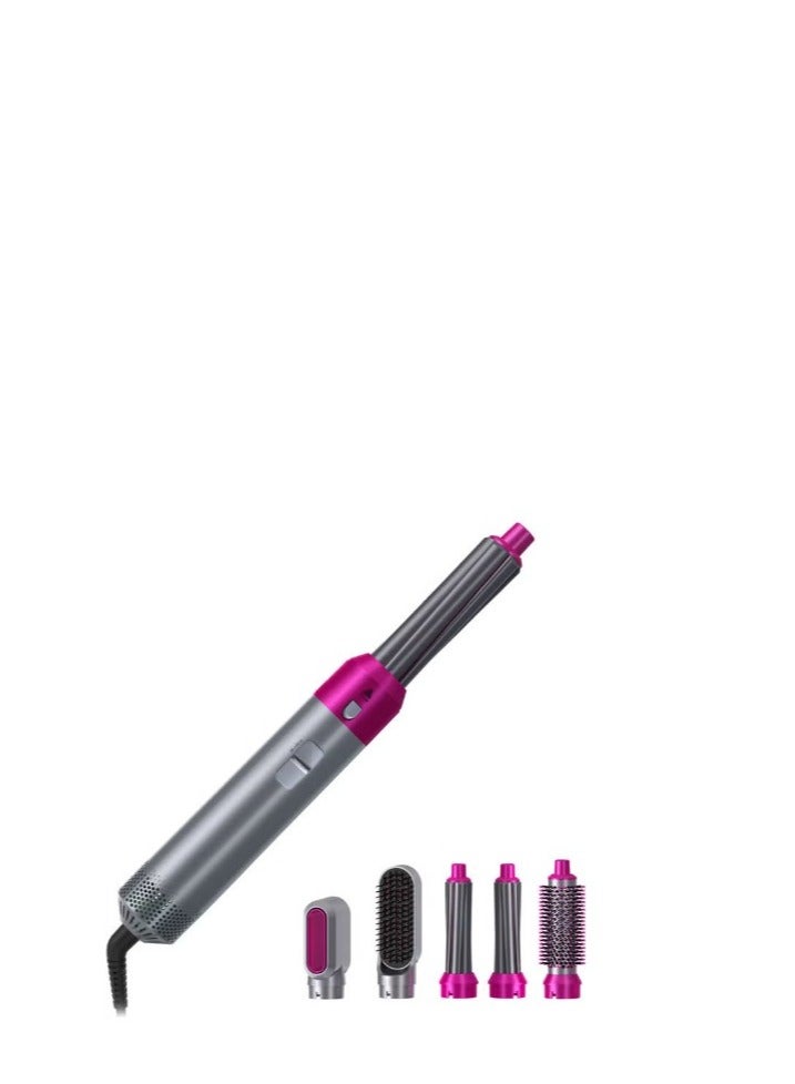 TechFort Multi Functional Hair Dryer Grey/Pink - Image 1