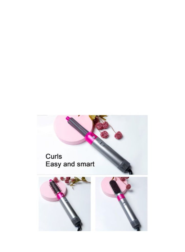 TechFort Multi Functional Hair Dryer Grey/Pink - Image 2