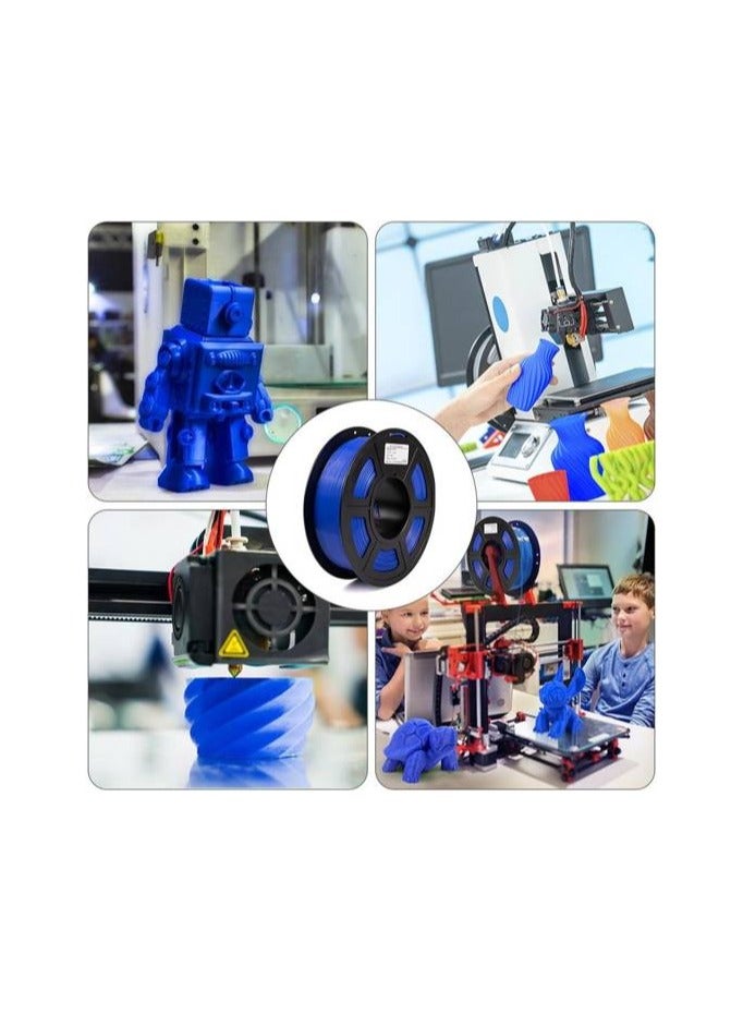 ايزنمايت PETG خيوط الطابعة ثلاثية الأبعاد، خيوط PETG، دقة الأبعاد 1.75 مم +/- 0.03 مم، بكرة 1 كجم - أزرق  - Image 4