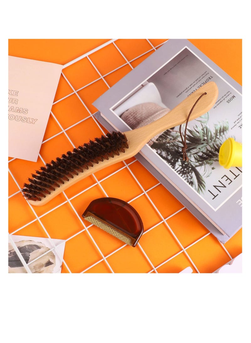 SOLARAE Clothes Brush, Hat Brush for Suits Lint Brush, Felt Cowboy Hat Cleaner Suit Brush, Laundress Lint Roller Wool Cashmere Velvet Furniture, Pet Hair Cleaning Kit - Image 2