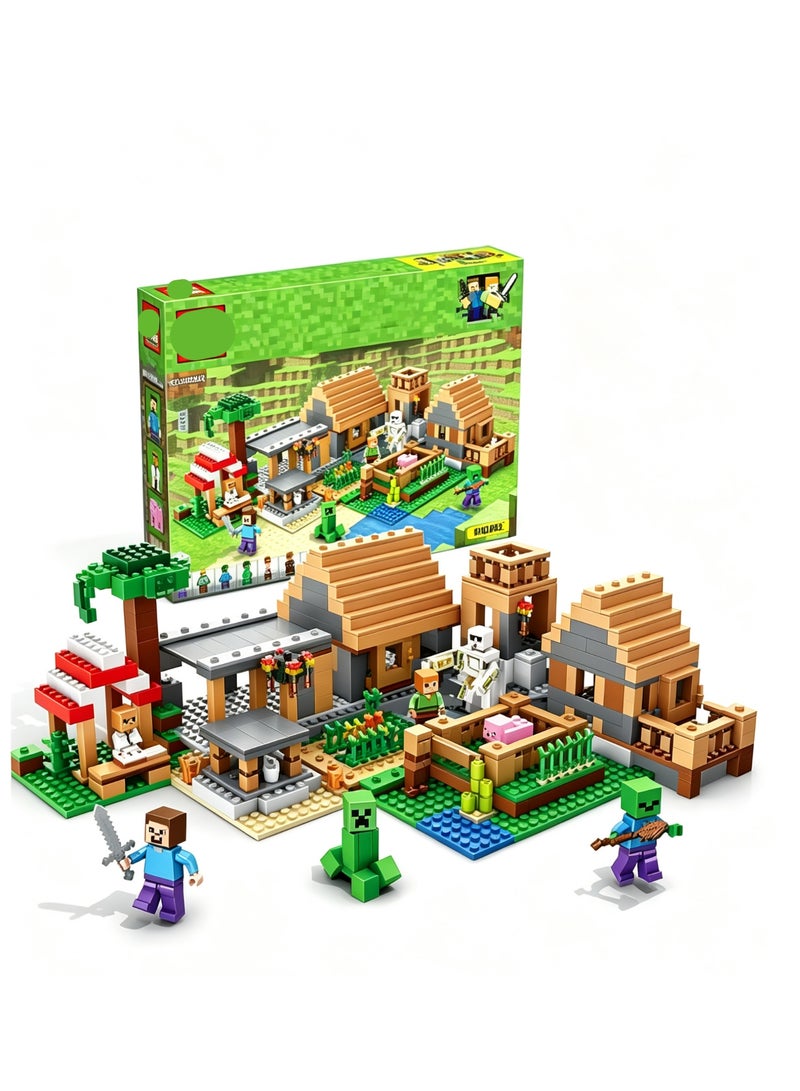 The Deluxe Village Building Block Set - Image 1