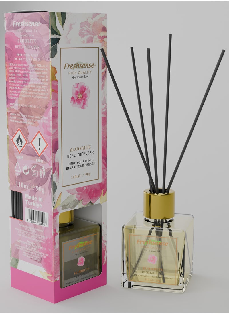 Fresh Sense Reed Diffuser FLUORITE Room Freshener Home Fragrance Aromatherapy FRESH SENSE  - Image 1