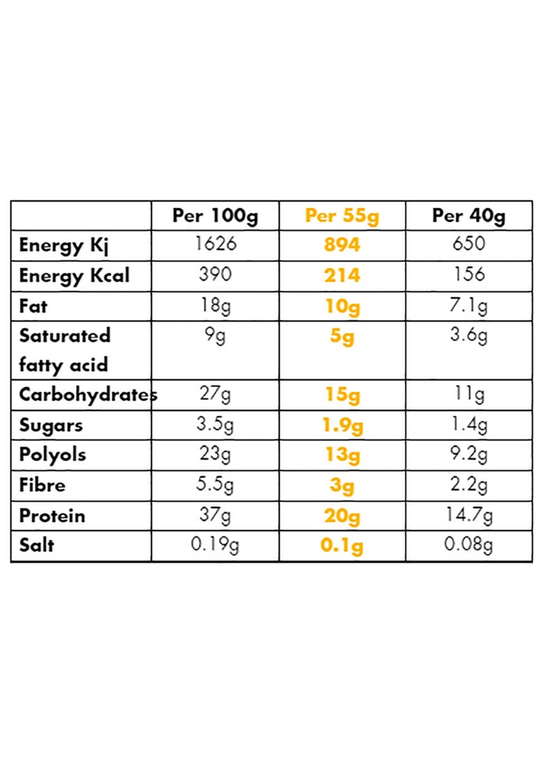 Fulfil Chocolate Hazelnut Whip Protein Bar 55g (20g Protein) - Image 5