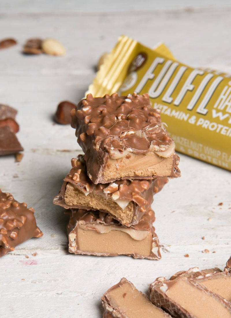 Fulfil Chocolate Hazelnut Whip Protein Bar 55g (20g Protein) - Image 4