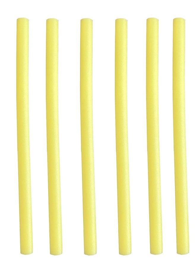 LANGXUN Trampoline Replacement 6 pcs Yellow Foam Rod - Image 1