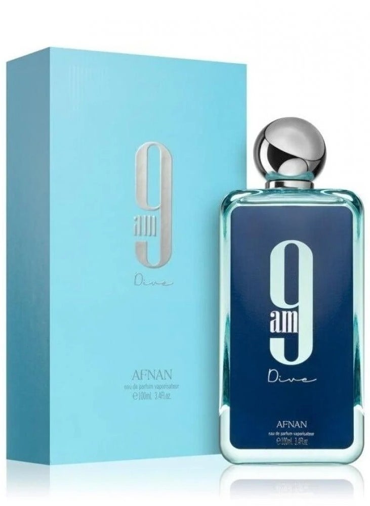 Afnan AFNAN 9 AM Dive Unisex Eau De Parfum, 100 ML  - Image 1