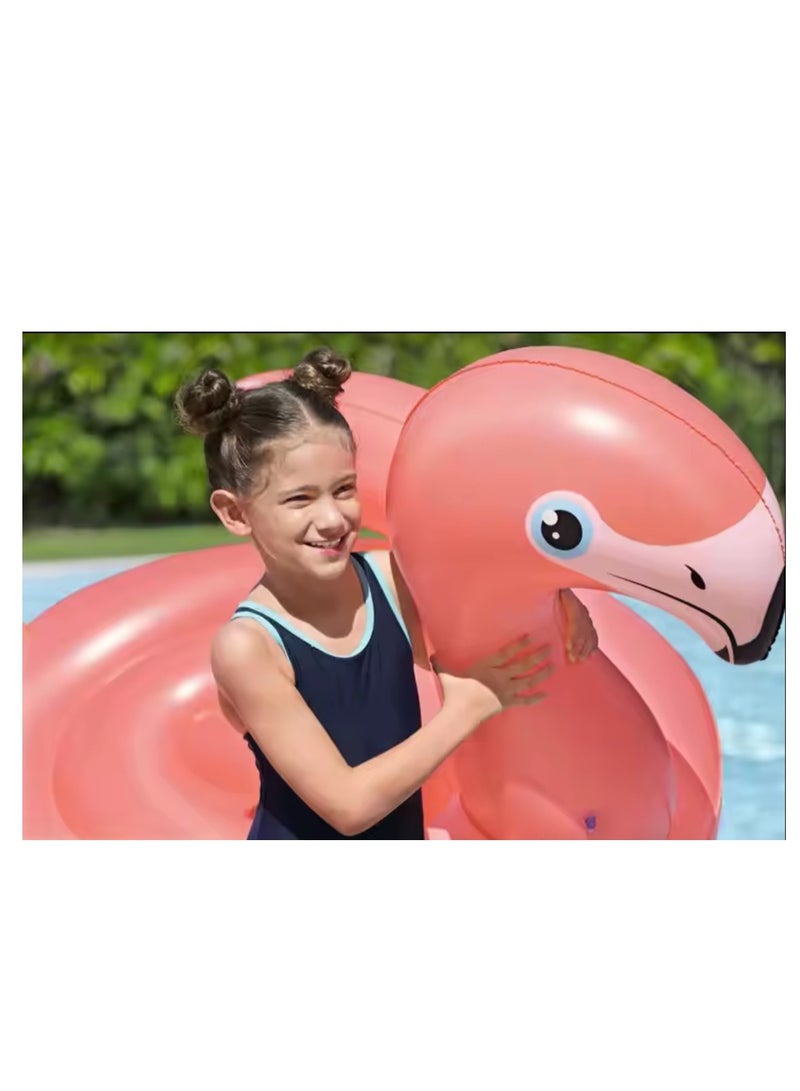 Bestway Flamingo  Inflatable Ride-On Lifebuoy for Children 38 x 107 cm - No:41525 - Image 3