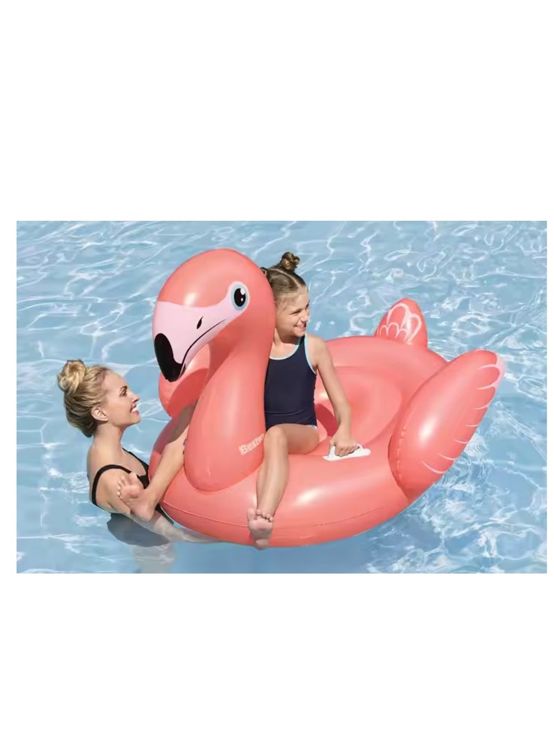 Bestway Flamingo  Inflatable Ride-On Lifebuoy for Children 38 x 107 cm - No:41525 - Image 4