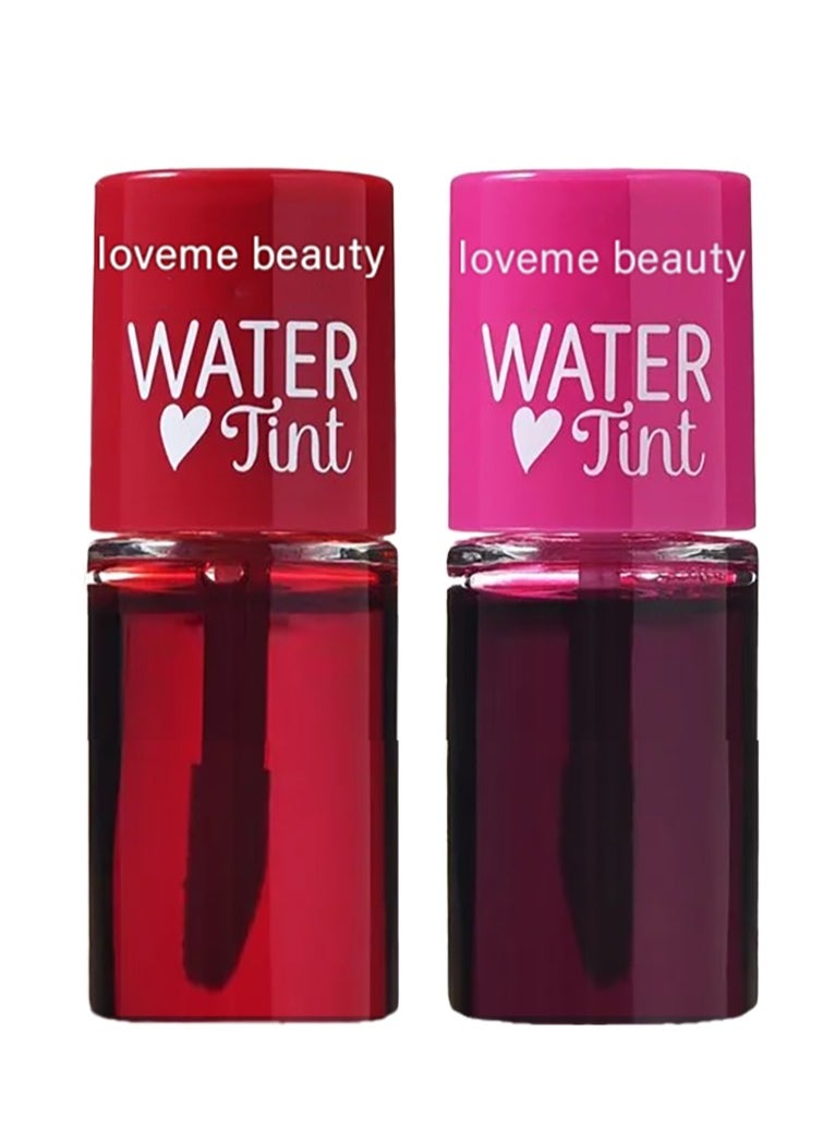 LOVEME BEAUTY - Water Tint Lip Gloss 2pcs - Image 1