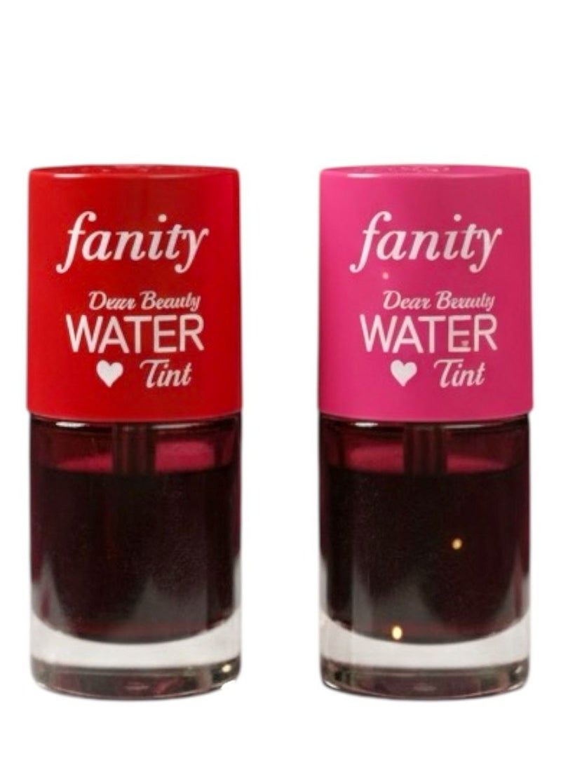 فانيتي تنت شفاه مائي 2 قطعة