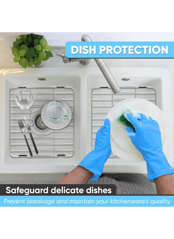 Better Houseware Better Houseware Medium Sink Protector Grid, Stainless Steel  - Image 4