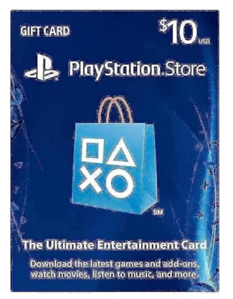 Gift Card 10$ Playstation Store UAE