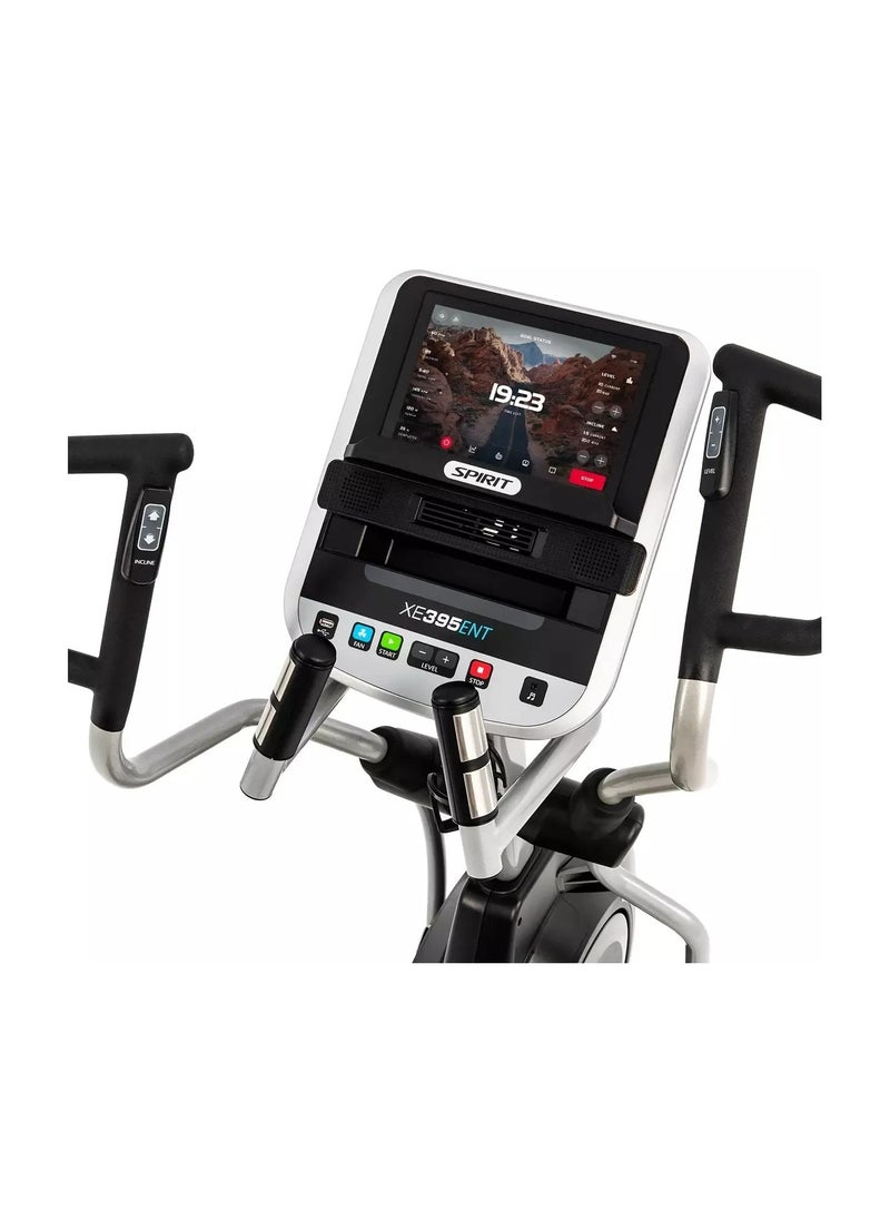 Spirit Fitness Fitness Xe395 Ent Elliptical Cross Trainer 20 Resistance Levels, Adjustable Incline, Ergonomic Design, 10 Pre-Set Workout Programs, Quiet Magnetic Resistance, Heart Rate Monitoring, And Easy-To-Use Console For Home Fitness  - Image 3