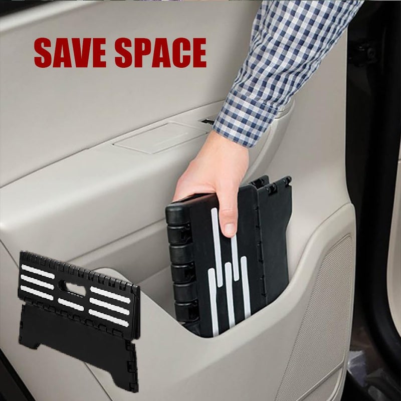 Elfzone Wide Step Stool Platform - Long Step Stool,Portable Steps for Adults Half Seps for Stairs for Seniors,Platform Step Safety Step Non-Slip Indoor and Outdoor - Image 3