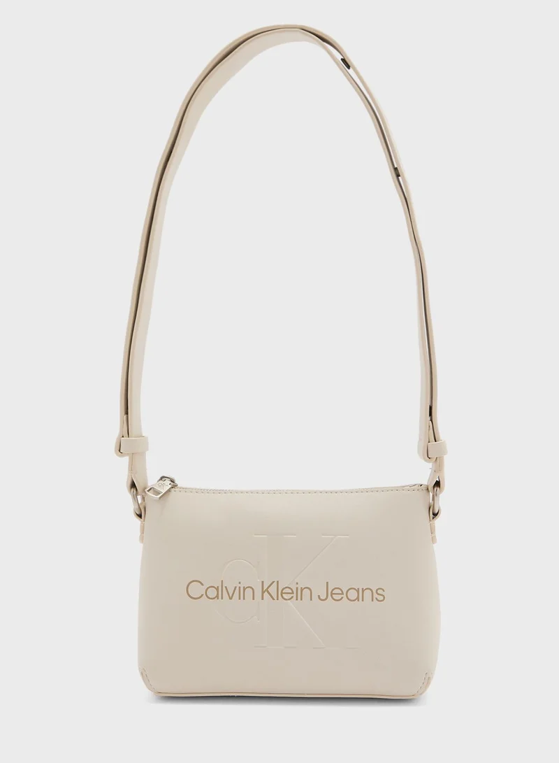 CALVIN KLEIN Logo Detailed Curved Peak Cap