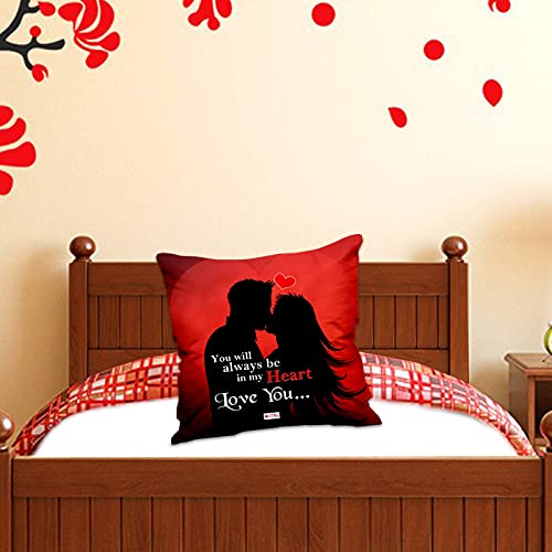 Midiron Romantic Chocolate Gift Box for Valentine, Birthday, Anniversary, Karwa Chauth & Special Day - Love Pack for Wife, Girlfriend, Husband, Boyfriend - 12*12 Inch, 400 Grams - Image 3