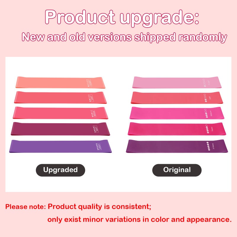 Hoedia Pilates Kit for Women, Pilates Equipment Ring and Ball Set with Resistance Bands, Yoga Strap, Core Sliders, Socks, Bag & Guide for Starter Home Workout Fitness Gym Essentials, Pink - Image 5