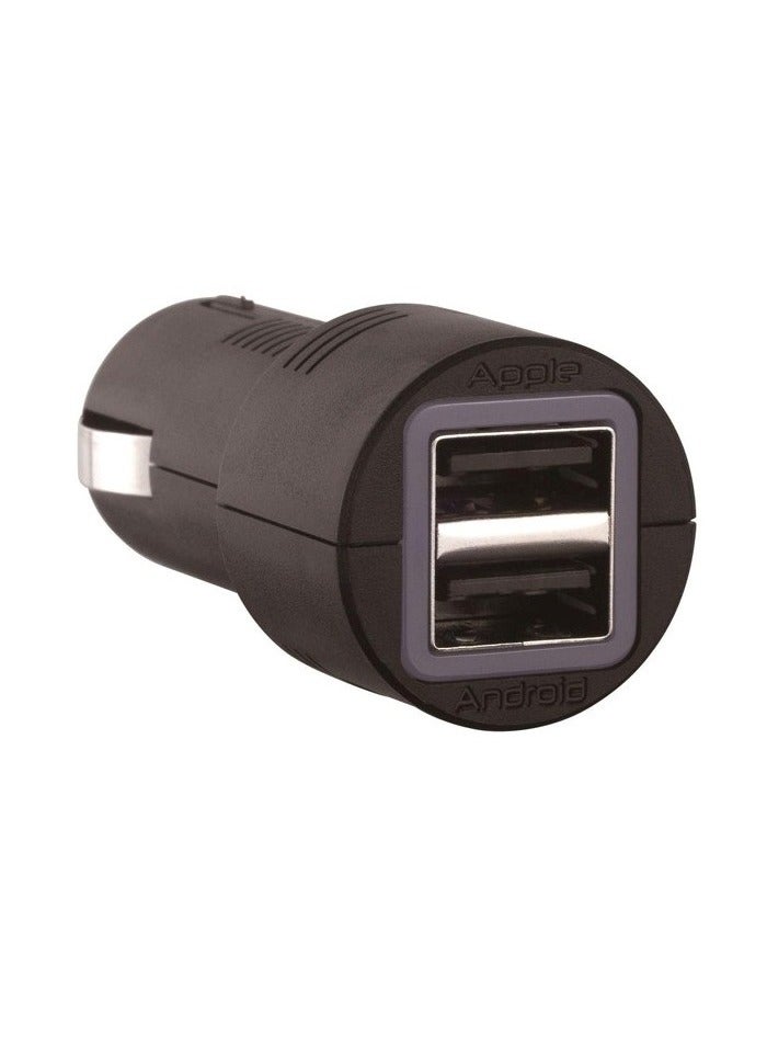 Buffalo iBuffalo BSMPBDC03BKW USB Car Charger 2Port Made in Japan - Image 2