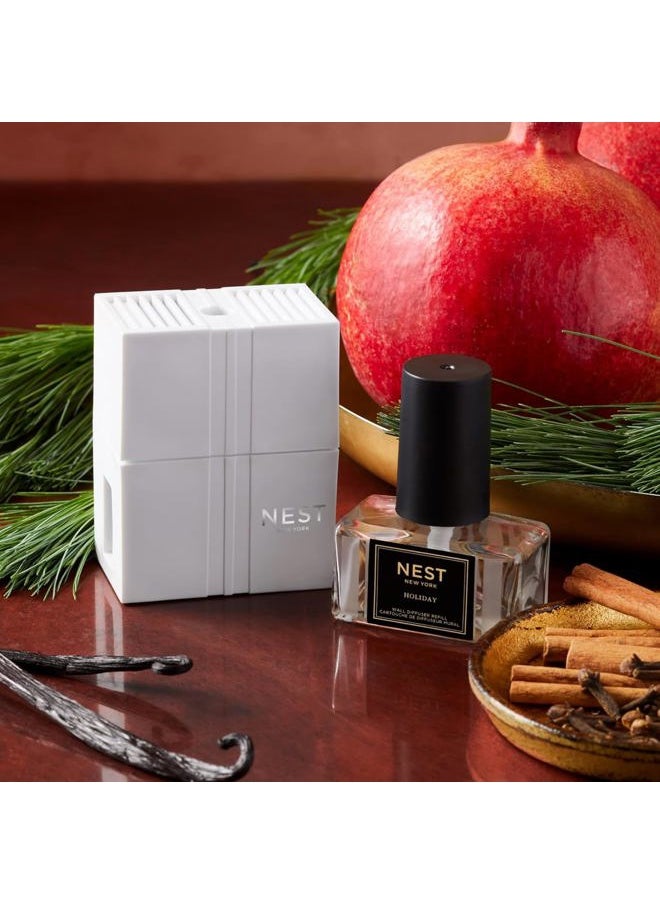 NEST FRAGRANCES - Wall Diffuser Refill Vials, Holiday - Set of 2 - Up to 60 Days of Continuous Scent - Cruelty Free, Vegan - Made in USA - Image 1