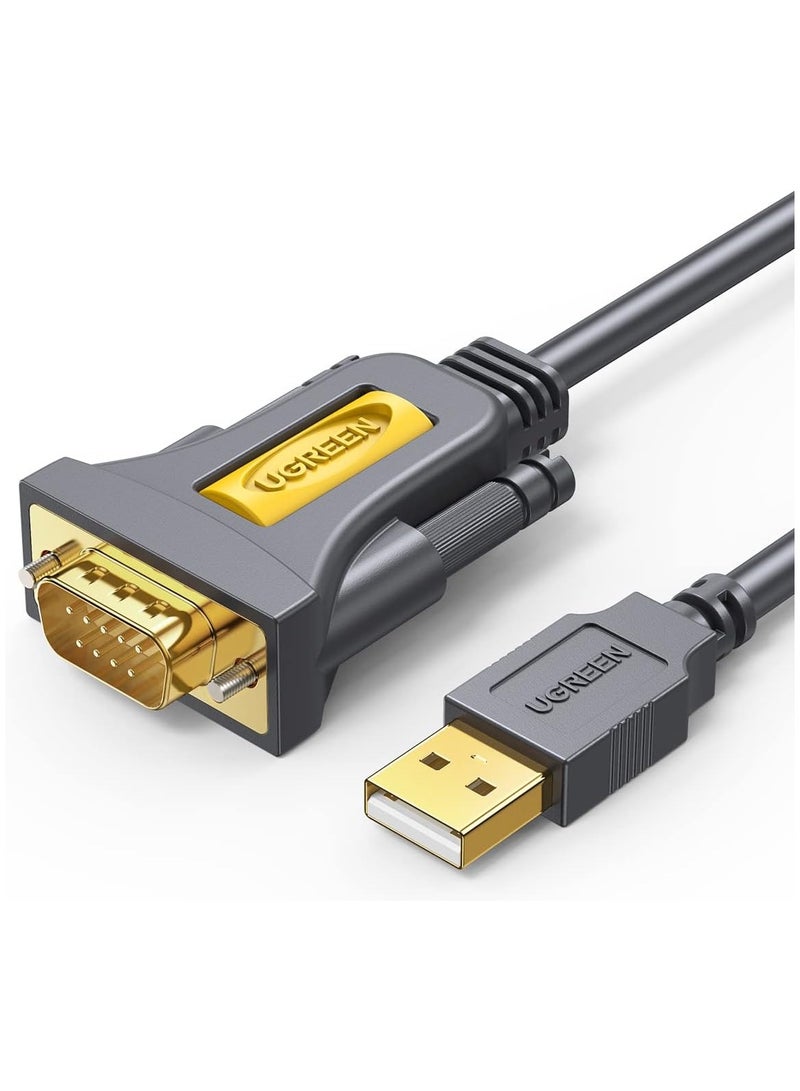 يو جرين UGREEN USB to DB9 RS-232 Adapter Cable 1m - Image 1