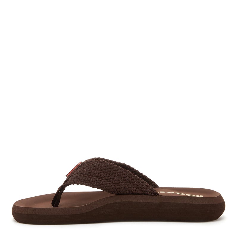 Rocket Dog Women's Sunset Webbing Flip Flop, Brown, 8 M US - Image 5