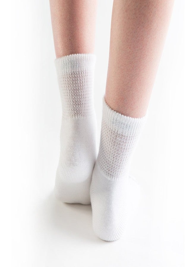 Doc Ortho Loose Fit Diabetic Socks – Non-Binding 1/4 Crew for Men & Women, Circulation & Comfort, 3 Pairs - Image 5