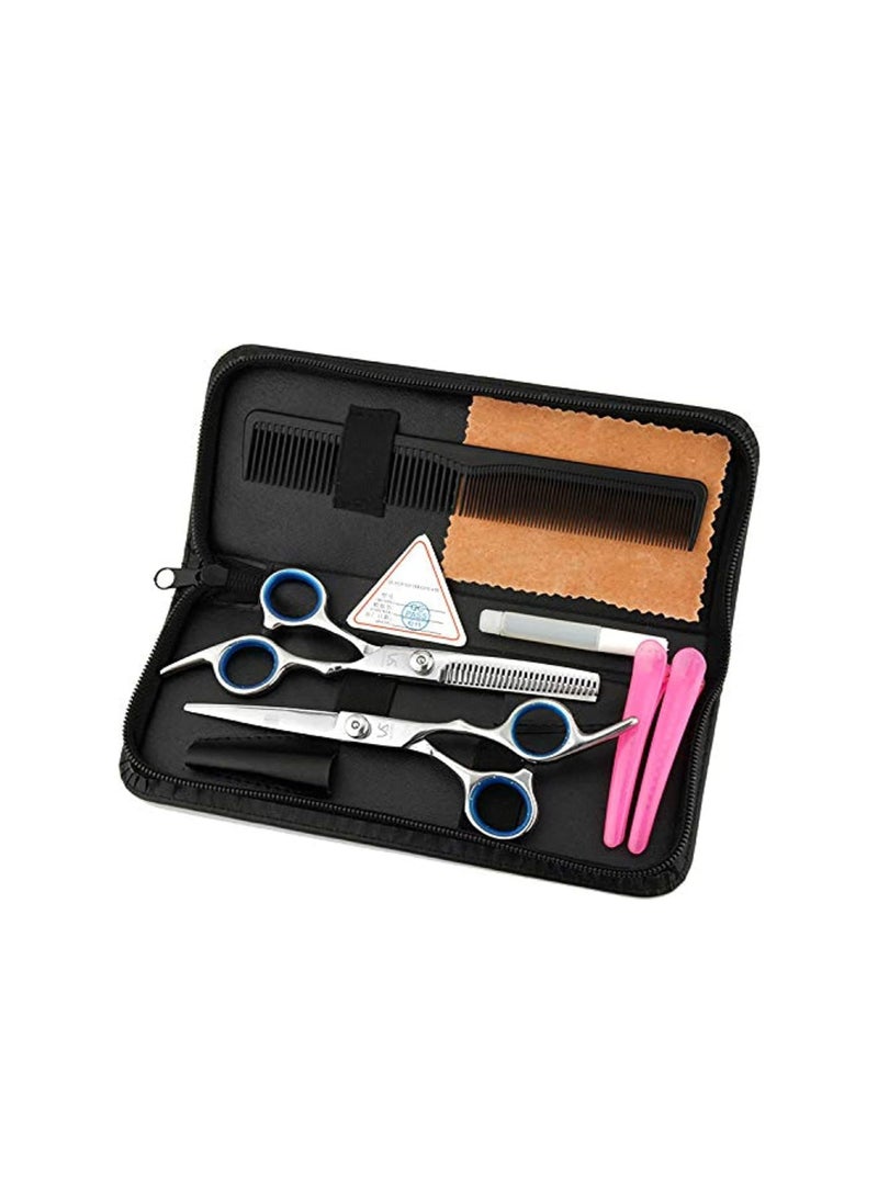ORiTi Professional Hair Fixer Set Hair Cutting Scissors Shears Barber Thinning Set Kit - Image 1