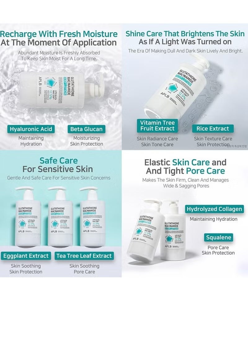 APLB Glutathione Niacinamide Body Lotion | LIPO GLUTA NIAC CEN™ 12.5% 10.14 FL.OZ - Image 5