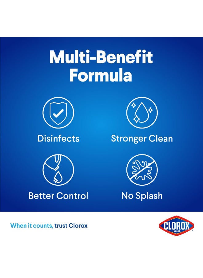 Clorox Platinum Bleach No Splash Thick Bleach Liquid Formula 1.89L - Image 5