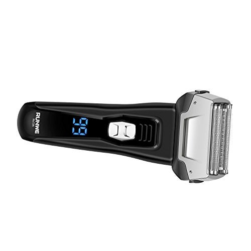 Runwe Rs725 Men's Electric Razor Cordless Foil Shaver with Pop-Up Beard Trimmer and LCD Display for Men Wet/Dry Shaving - Image 2