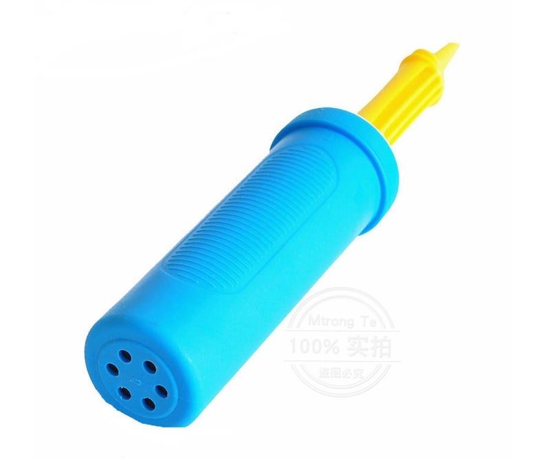 HK Balloons Double Action Hand Balloon Pump - 2 Piece Air Balloon Pump Foil Helium Air Animal Rubber Balloon Manual Hand Pump Accessory Manual Pump Multicolor - Image 5