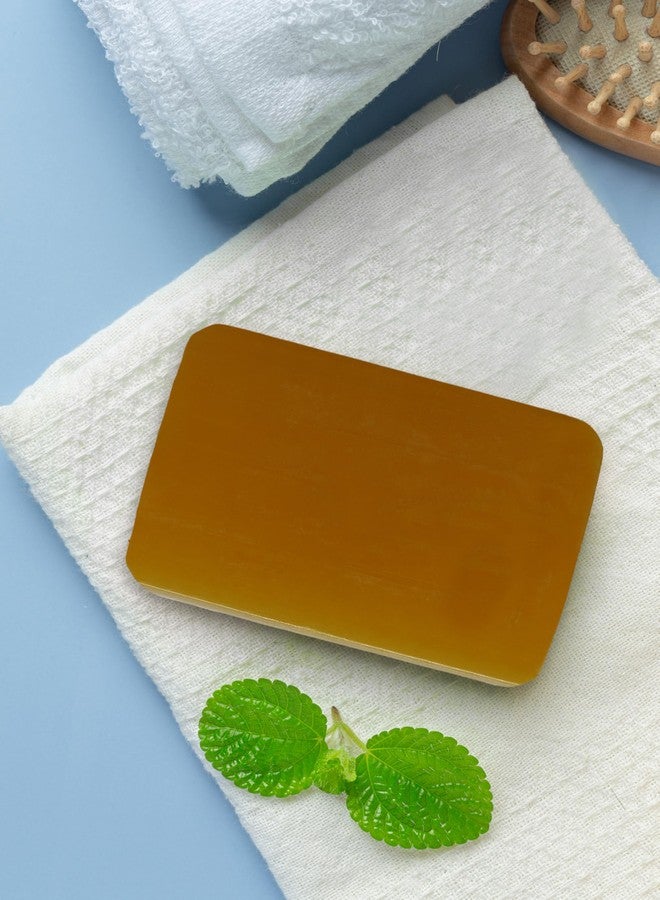 7TH AJMA Neem & Tulsi Handmade Soap - Natural Herbal Purifying Soap for Clear, Healthy Skin, 75g (Pack of 8) - Image 3