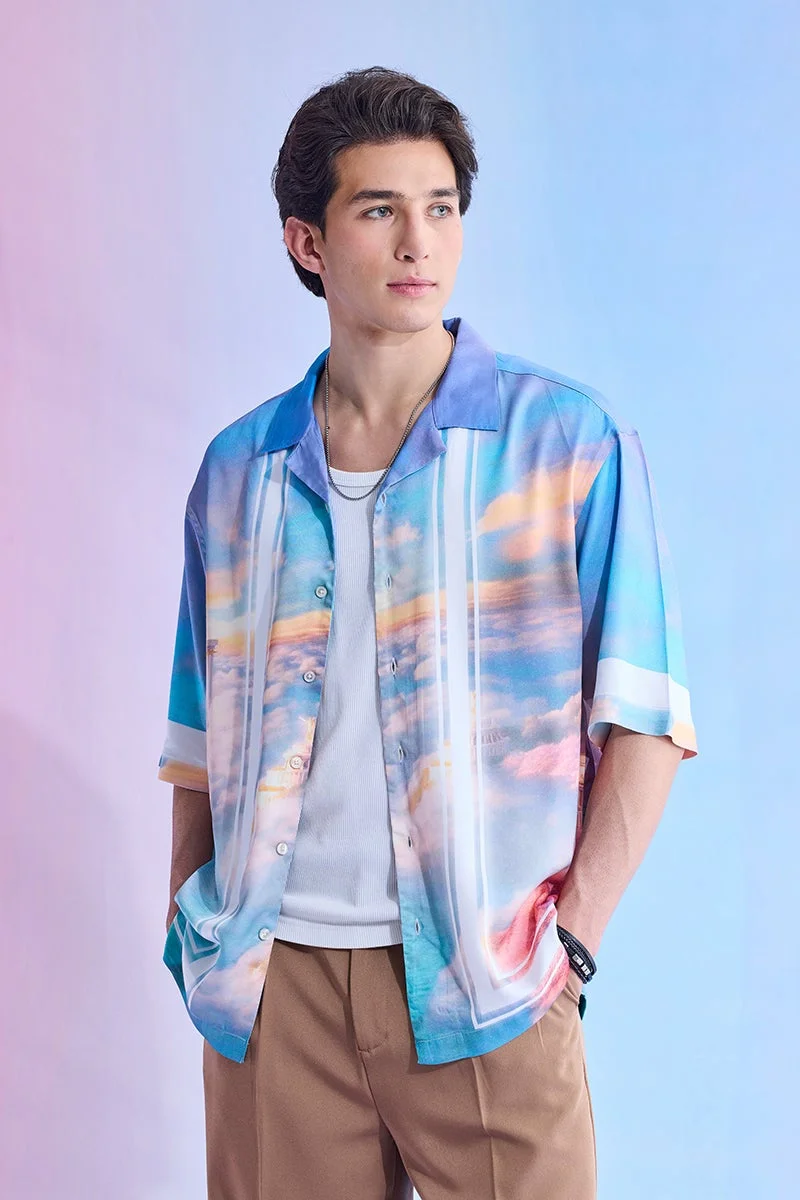 SNITCH Utopia Paradise Relaxed Fit Resort Shirt