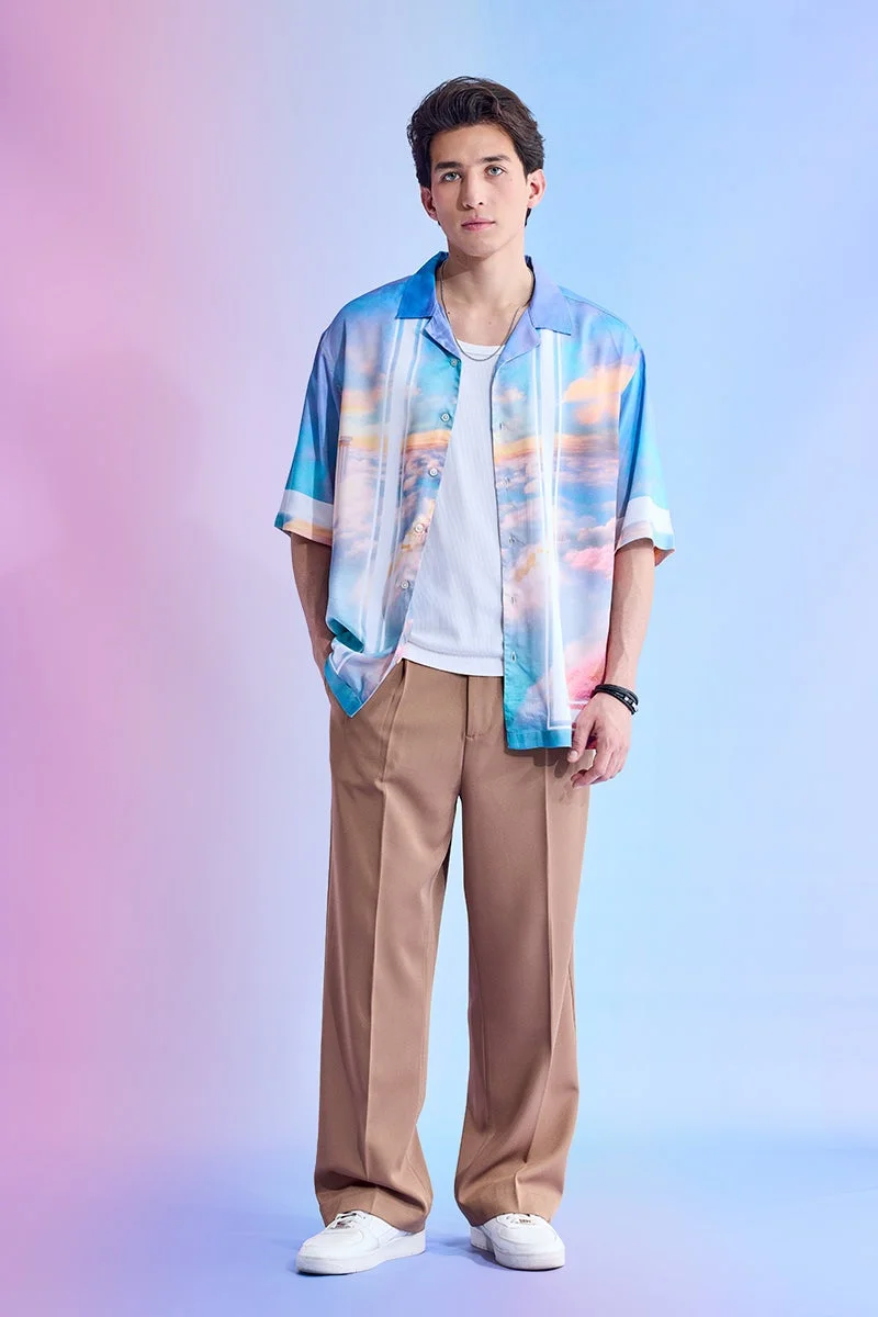 SNITCH Utopia Paradise Relaxed Fit Resort Shirt